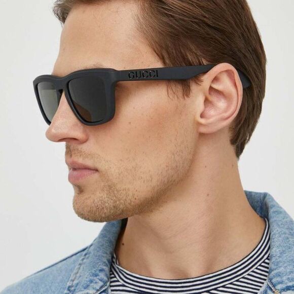 NEW GUCCI GG1571S 003 MATTE LIGHT BLUE/GREEN SUNGLASSES - Picture 3 of 11